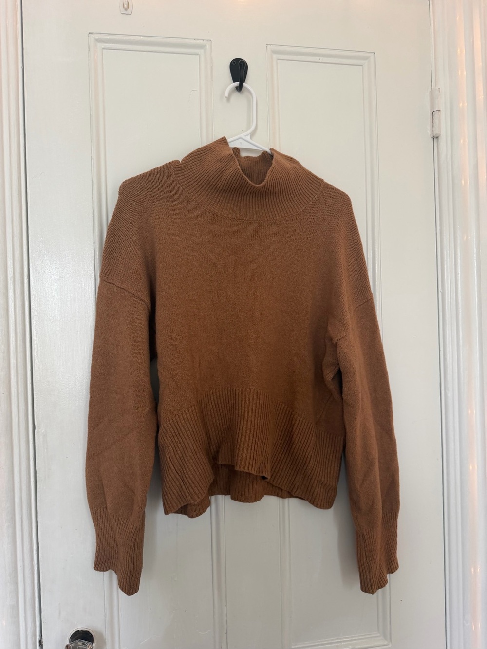 a new day Brown Mock Neck Sweater